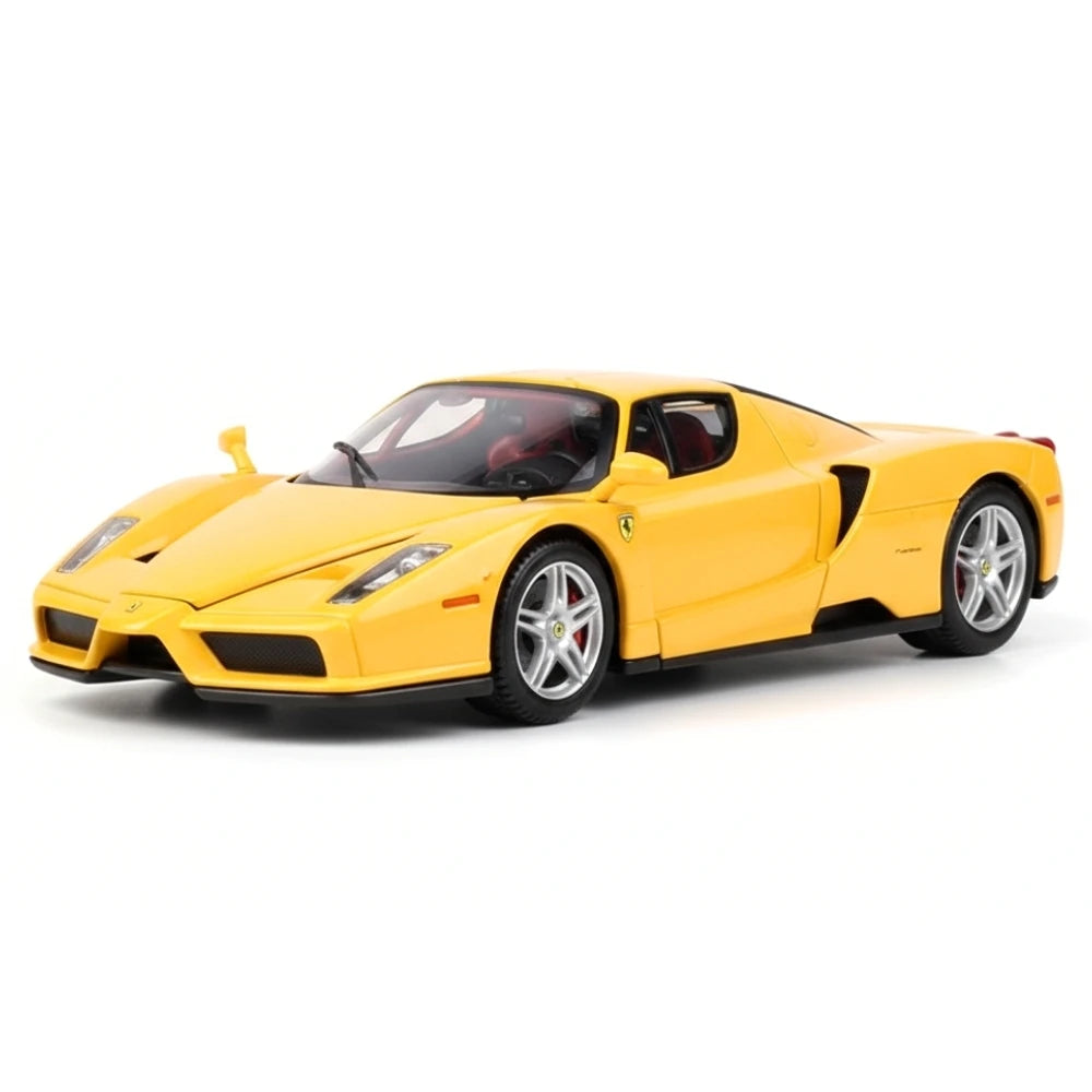 [Bburago] 1:24 Ferrari 2002 Enzo Yellow Model Car Die-Cast