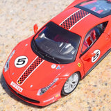 [Bburago] 1:24 Ferrari 2010 458 Challenge Red Model Car Die-Cast