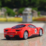 [Bburago] 1:24 Ferrari 2010 458 Challenge Red Model Car Die-Cast