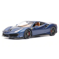 [Bburago] 1:24 Ferrari 2015 488 Pista Black Model Car Die-Cast