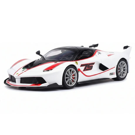 [Bburago] 1:24 Ferrari 2015 FXX K White Model Car Die-Cast