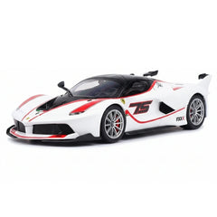 [Bburago] 1:24 Ferrari 2015 FXX K White Model Car Die-Cast