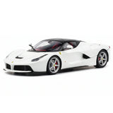[Bburago] 1:24 Ferrari 2016 LaFerrari bianco modellino di auto Die-Cast