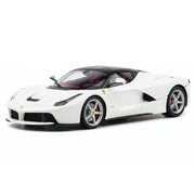 Bburago Ferrari 2016 LaFerrari الأبيض 1:24 – مجسم سيارة معدني للعرض