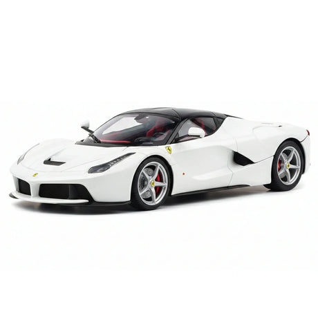 [Bburago] 1:24 Ferrari 2016 LaFerrari White Model Car Die-Cast