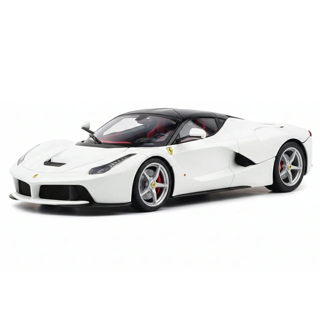 [Bburago] 1:24 Ferrari 2016 LaFerrari bianco modellino di auto Die-Cast