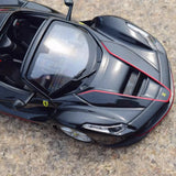 [Bburago] 1:24 Ferrari 2016 LaFerrari Aperta Black Model Car Die-Cast