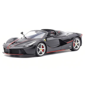 [Bburago] 1:24 Ferrari 2016 LaFerrari Aperta Black Model Car Die-Cast