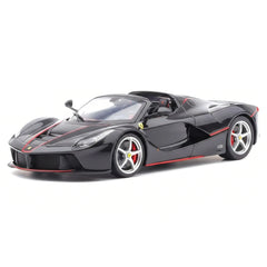 [Bburago] 1:24 Ferrari 2016 LaFerrari Aperta Black Model Car Die-Cast