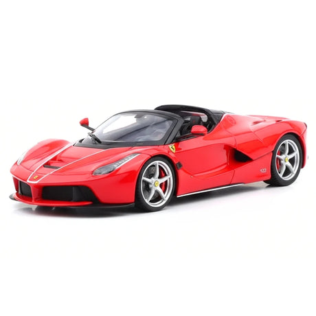 [Bburago] 1:24 Ferrari 2016 LaFerrari Aperta punainen pienoismalli Die-Cast