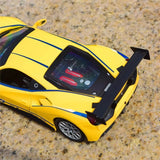 [Bburago] 1:24 Ferrari 2018 488 Challenge Yellow Model Car Die-Cast