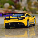 [Bburago] 1:24 Ferrari 2018 488 Challenge Yellow Model Car Die-Cast