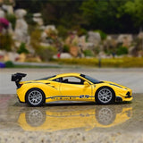 [Bburago] 1:24 Ferrari 2018 488 Challenge Yellow Model Car Die-Cast