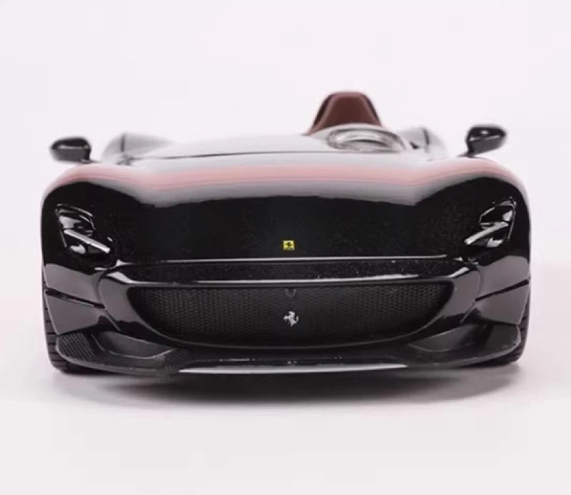 [Bburago] 1:24 Ferrari 2018 Monza SP1 Black Model Car Die-Cast