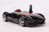 [Bburago] 1:24 Ferrari 2018 Monza SP1 Black Model Car Die-Cast