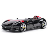 [Bburago] 1:24 Ferrari 2018 Monza SP1 Black Model Car Die-Cast