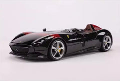 [Bburago] 1:24 Ferrari 2018 Monza SP1 Black Model Car Die-Cast