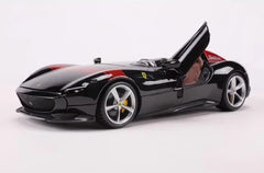 [Bburago] 1:24 Ferrari 2018 Monza SP1 Black Model Car Die-Cast