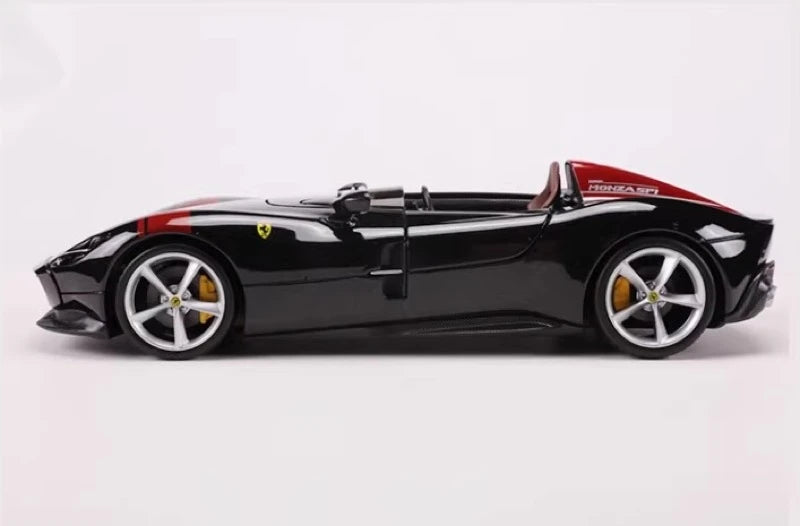 [Bburago] 1:24 Ferrari 2018 Monza SP1 Black Model Car Die-Cast