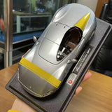 [Bburago] 1:24 Ferrari 2018 Monza SP1 Silver Model Car Die-Cast