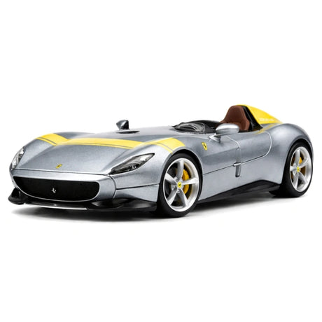 [Bburago] 1:24 Ferrari 2018 Monza SP1 zilver modelauto Die-Cast