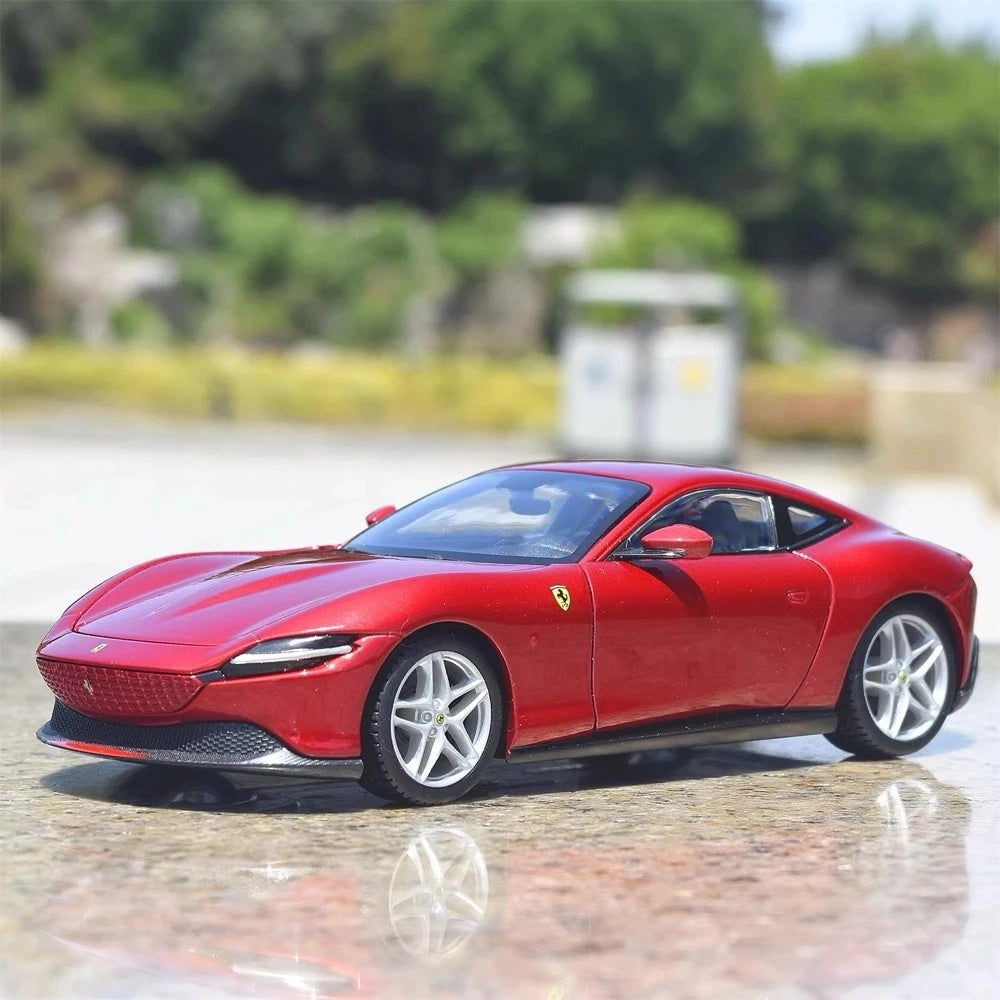 [Bburago] 1:24 Ferrari 2019 Roma Red Model Car Die-Cast