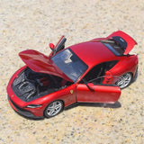 [Bburago] 1:24 Ferrari 2019 Roma Red Model Car Die-Cast
