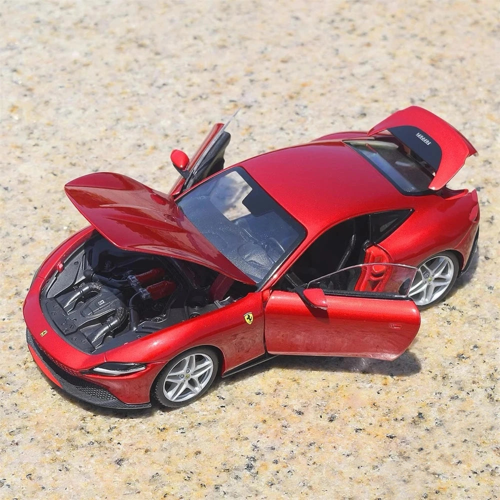 [Bburago] 1:24 Ferrari 2019 Roma Red Model Car Die-Cast
