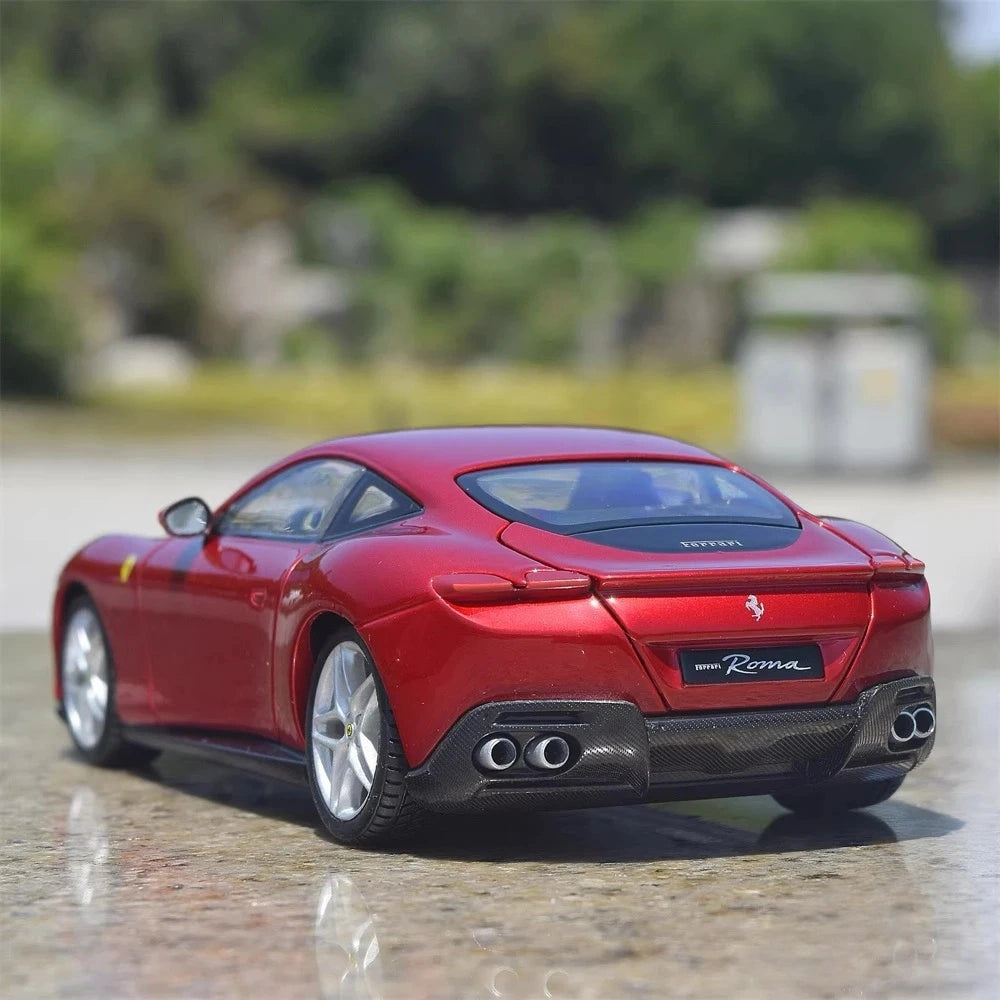 [Bburago] 1:24 Ferrari 2019 Roma Red Model Car Die-Cast