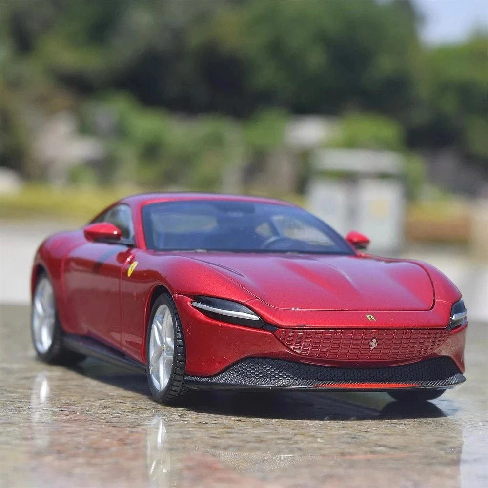 [Bburago] 1:24 Ferrari 2019 Roma Red Model Car Die-Cast