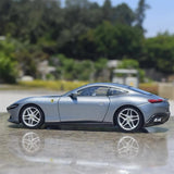[Bburago] 1:24 Ferrari 2019 Roma Silver Model Car Die-Cast