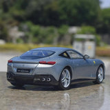 [Bburago] 1:24 Ferrari 2019 Roma Silver Model Car Die-Cast