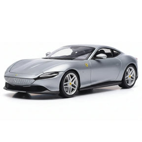 [Bburago] 1:24 Ferrari 2019 Roma Silver Model Car Die-Cast