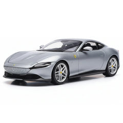 [Bburago] 1:24 Ferrari 2019 Roma Silver Model Car Die-Cast
