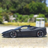 [Bburago] 1:24 Ferrari 2019 SF90 Stradale nero modellino di auto Die-Cast