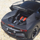 [Bburago] 1:24 Ferrari 2019 SF90 Stradale nero modellino di auto Die-Cast