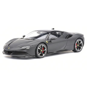 [Bburago] 1:24 Ferrari 2019 SF90 Stradale nero modellino di auto Die-Cast