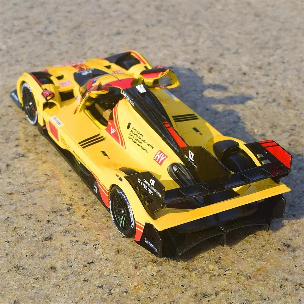 [Bburago] 1:25 Ferrari 2023 499P #83 Le Mans 24H Model Car Die-Cast