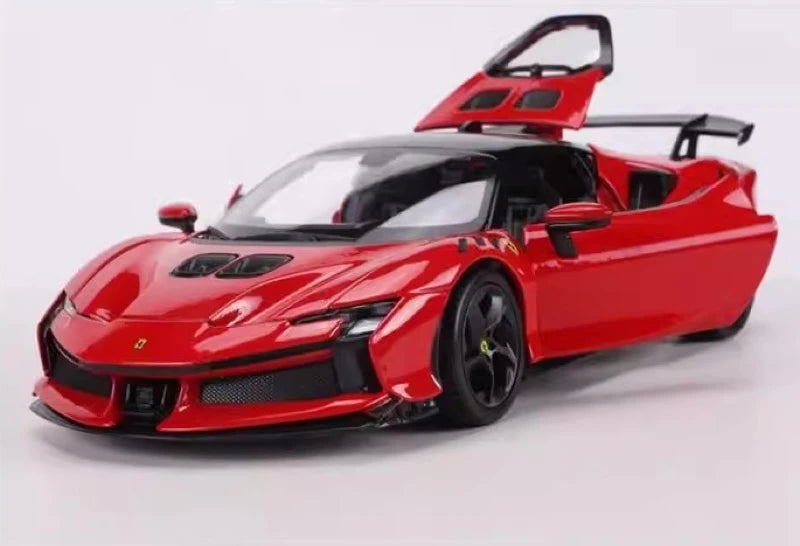 [Bburago] 1:25 Ferrari 2023 SF90 XX Stradale Red Model Car Die-Cast