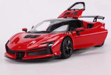 [Bburago] 1:25 Ferrari 2023 SF90 XX Stradale Red Model Car Die-Cast
