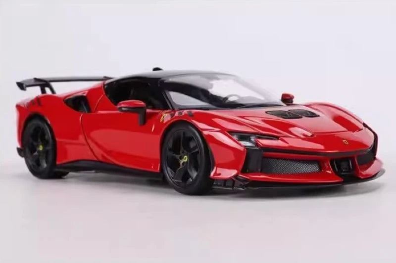 [Bburago] 1:25 Ferrari 2023 SF90 XX Stradale Red Model Car Die-Cast