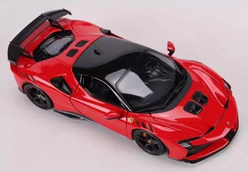 [Bburago] 1:25 Ferrari 2023 SF90 XX Stradale Red Model Car Die-Cast
