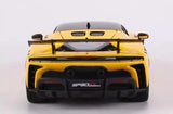 [Bburago] 1:25 Ferrari 2023 SF90 XX Stradale Yellow Model Car Die-Cast