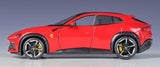 [Bburago] 1:25 Ferrari 2023 Purosangue Red Model Car Die-Cast