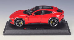 [Bburago] 1:25 Ferrari 2023 Purosangue punainen pienoismalli Die-Cast