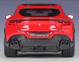 [Bburago] 1:25 Ferrari 2023 Purosangue Red Model Car Die-Cast