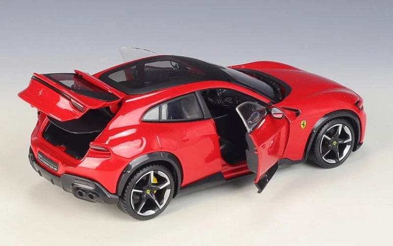[Bburago] 1:25 Ferrari 2023 Purosangue punainen pienoismalli Die-Cast