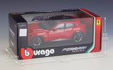 [Bburago] 1:25 Ferrari 2023 Purosangue Red Model Car Die-Cast