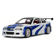 BMW 2001 M3 GTR E46 فضي 1:24 – نموذج عرض معدني مصبوب