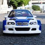 BMW 2001 M3 GTR E46 أبيض 1:24 – نموذج عرض معدني مصبوب